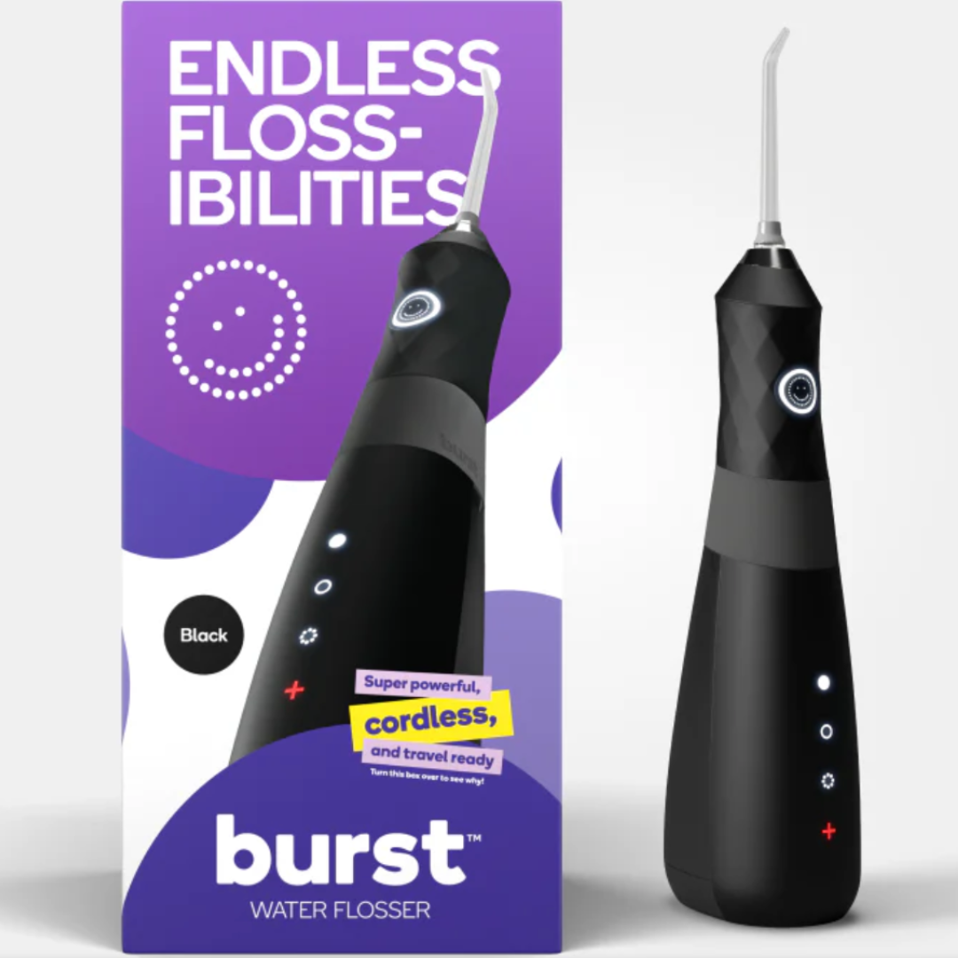 Burst waterflosser Burst waterflosser